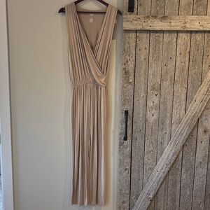 Kyte BABY Women’s jumpsuit size large in Almond